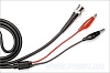 Соединительный кабель BNC PLUG TO ALLIGATOR CLIP HB-A200